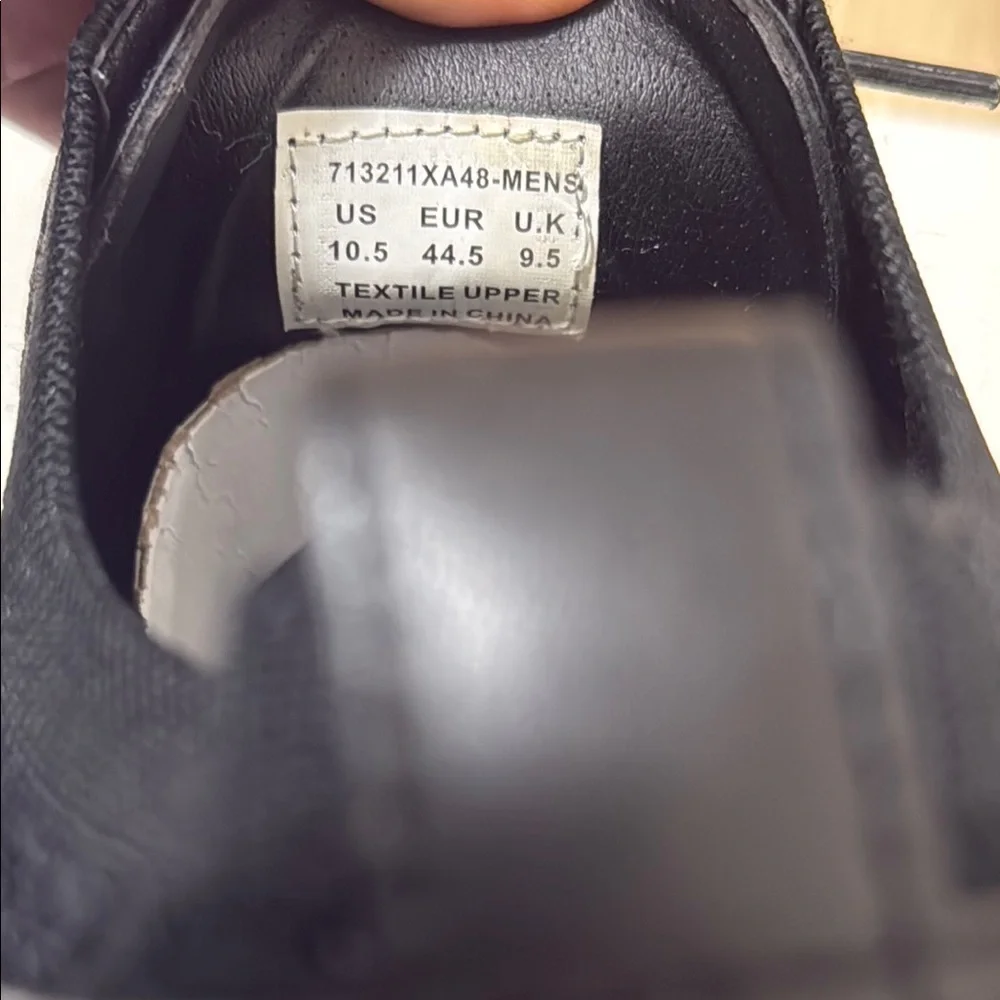 G.H.Bass & Co. Mens Kole Knit Black Casual Dress Shoes Size M 10.5 Almost new